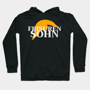 Frisurensohn Trump Biden Friseur Frisur Hoodie